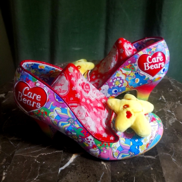 Irregular Choice Wishing Star Care Bears shoe heel limited edition 37 - Picture 2 of 8